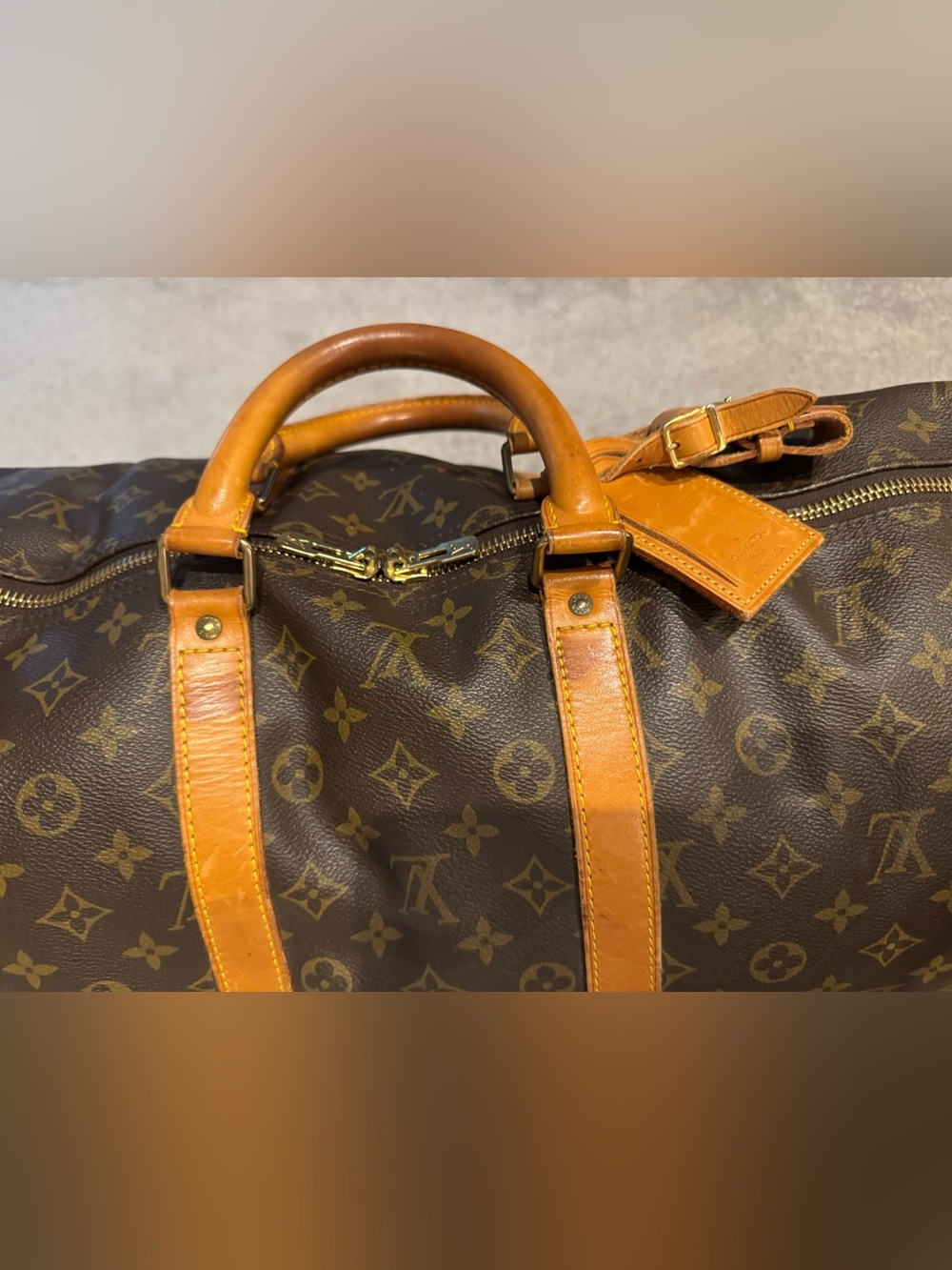Louis Vuitton Monogram Keep all Bandouliere 55 - Picture 6 of 10